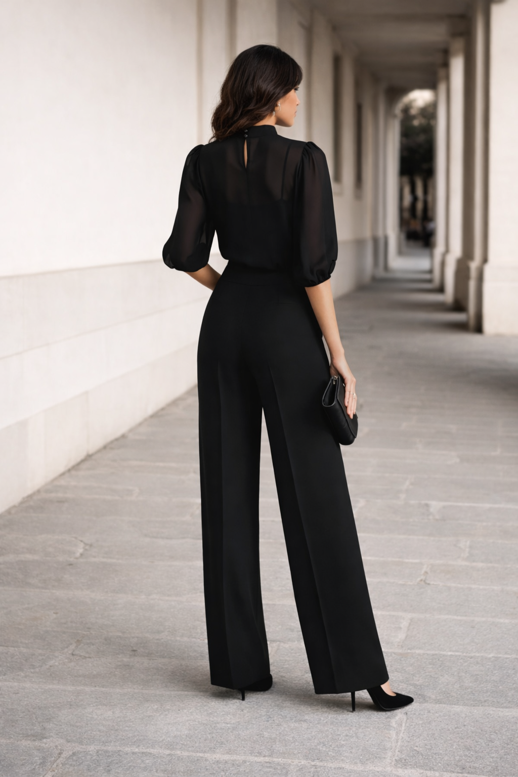 Valentina | Three-Piece Set with Tank Top and Wide-Leg Pants