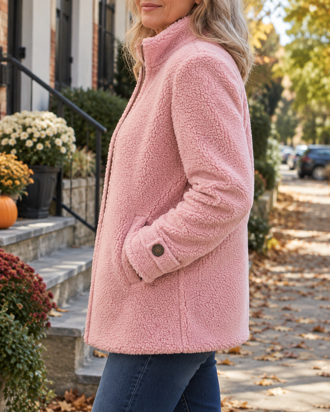Rebecca | Elegant Stand Collar Jacket
