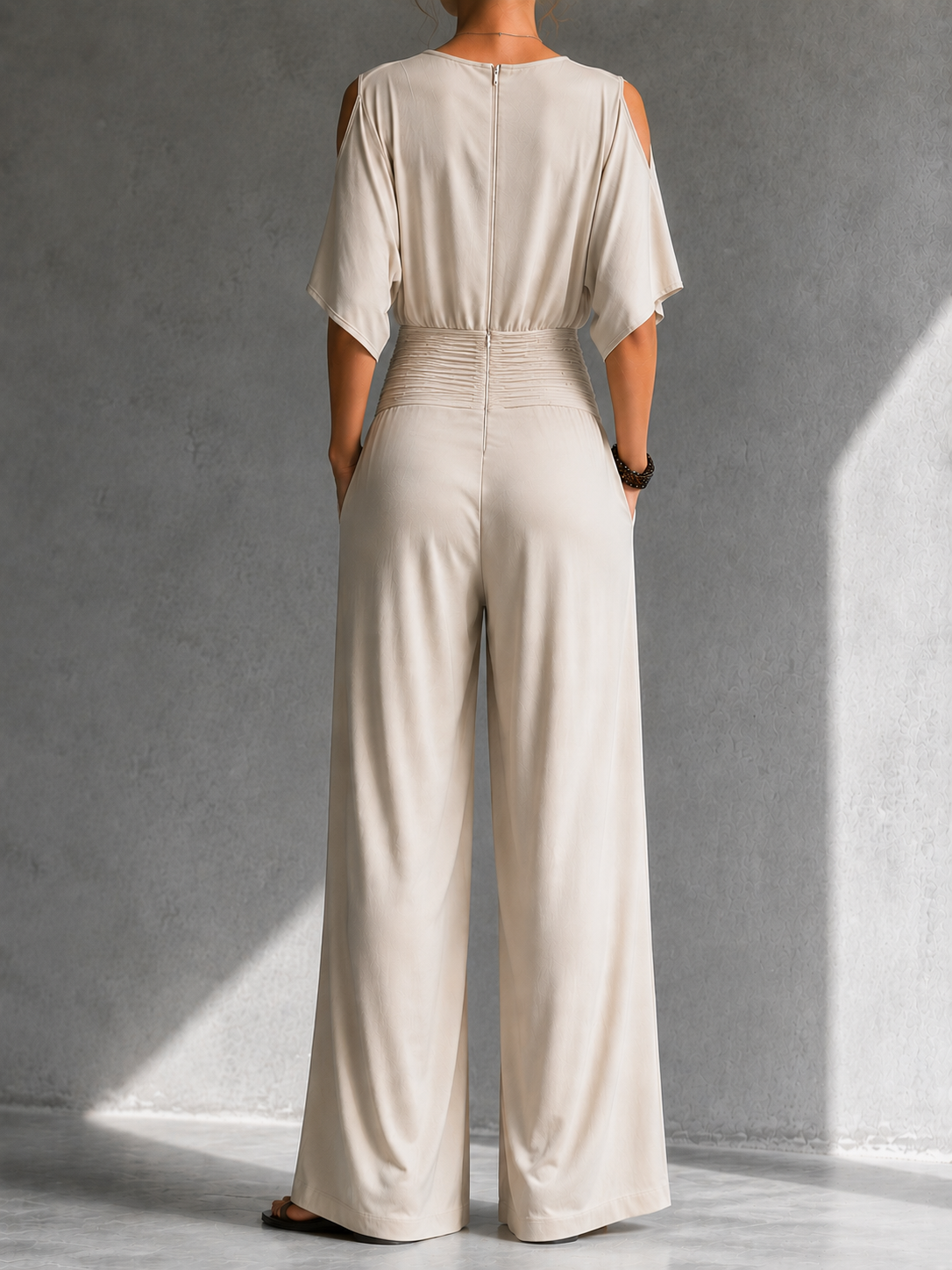 Gerika | Elegant Off-Shoulder Jumpsuit