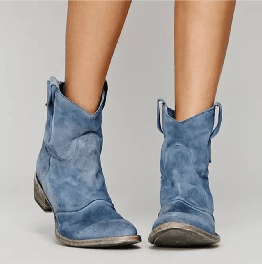 Charlotte – Orthopedic Ankle Boots in Suede