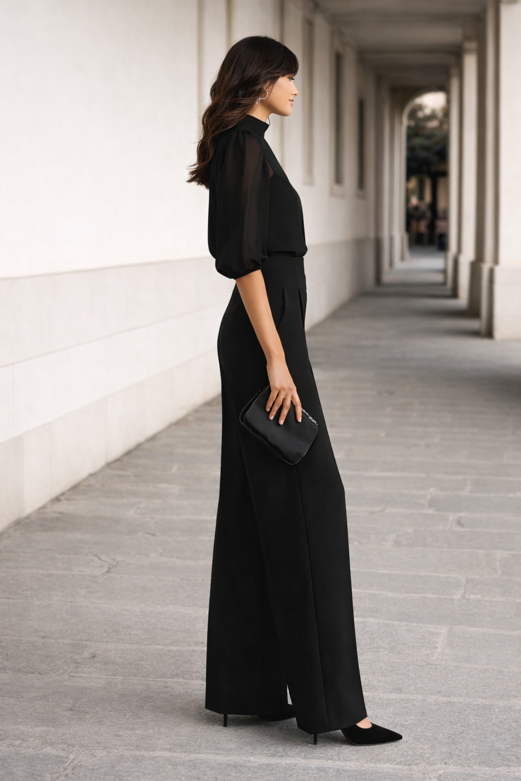 Valentina | Three-Piece Set with Tank Top and Wide-Leg Pants