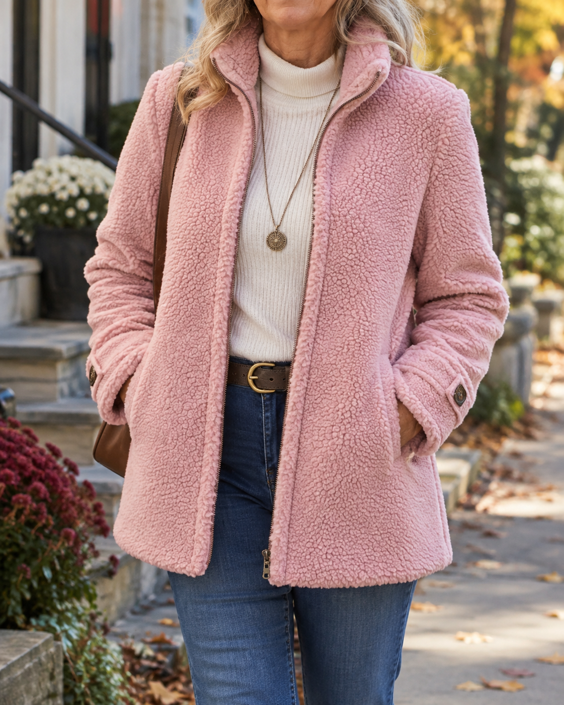 Rebecca | Elegant Stand Collar Jacket