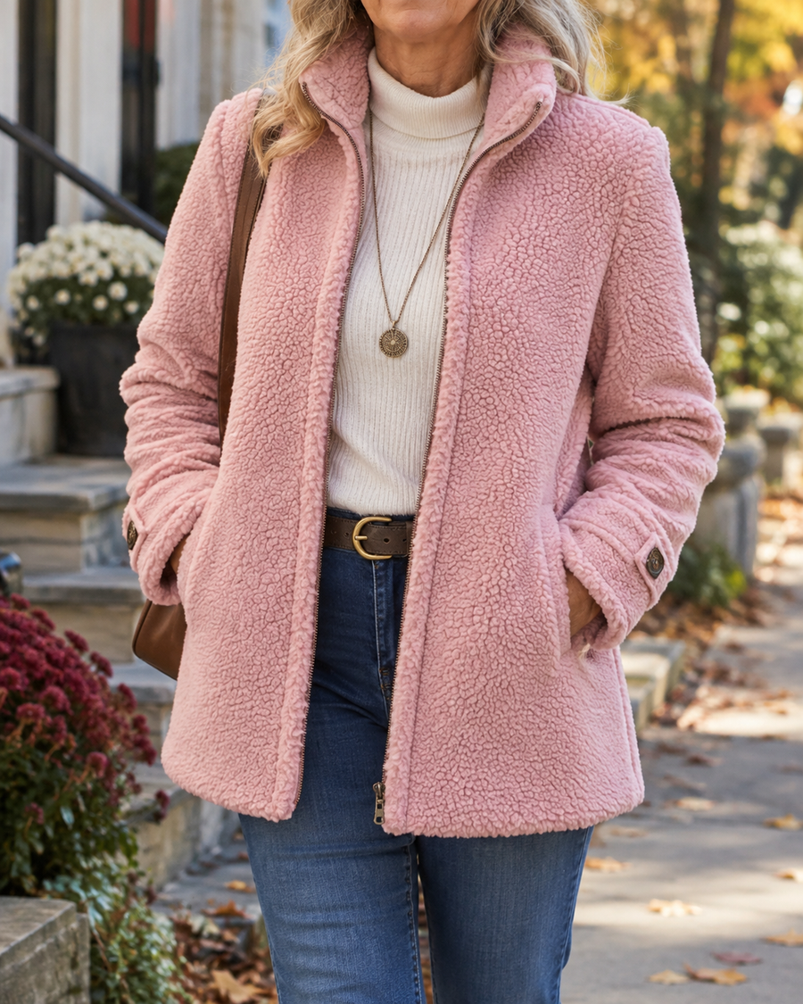 Rebecca | Elegant Stand Collar Jacket