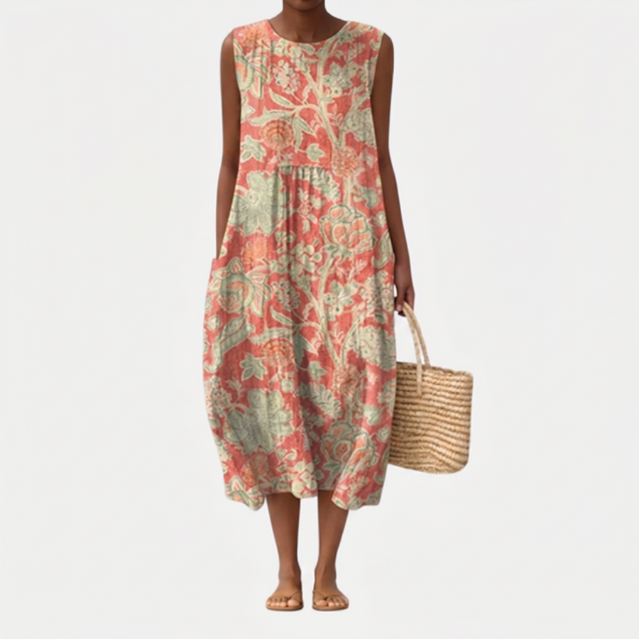 Raya | Elegant Midi Dress
