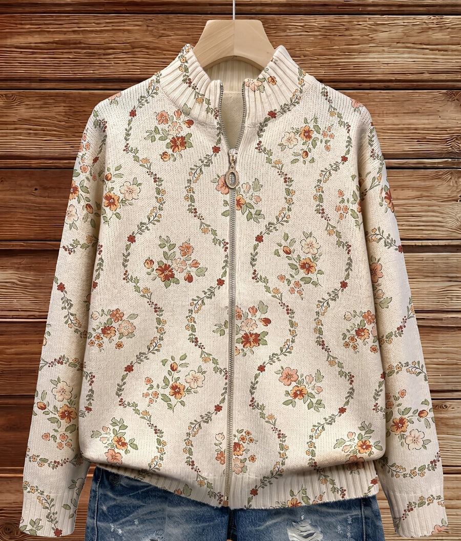 Persephone™ | Delicate Floral Cream Print
