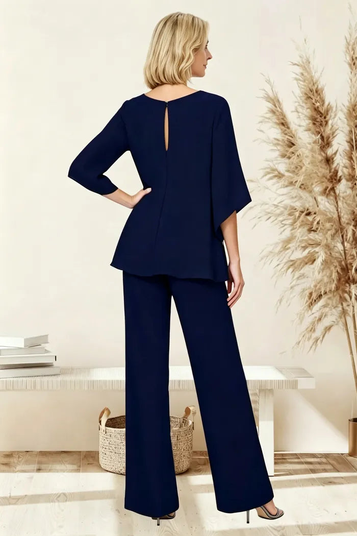 Vivienne | Sophisticated Two-Piece Pant Set