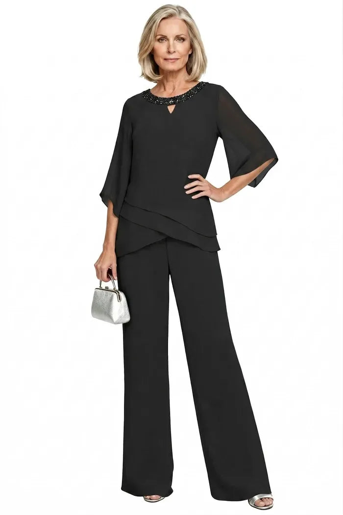 Vivienne | Sophisticated Two-Piece Pant Set