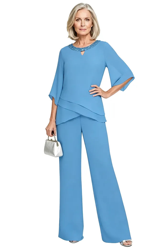 Vivienne | Sophisticated Two-Piece Pant Set