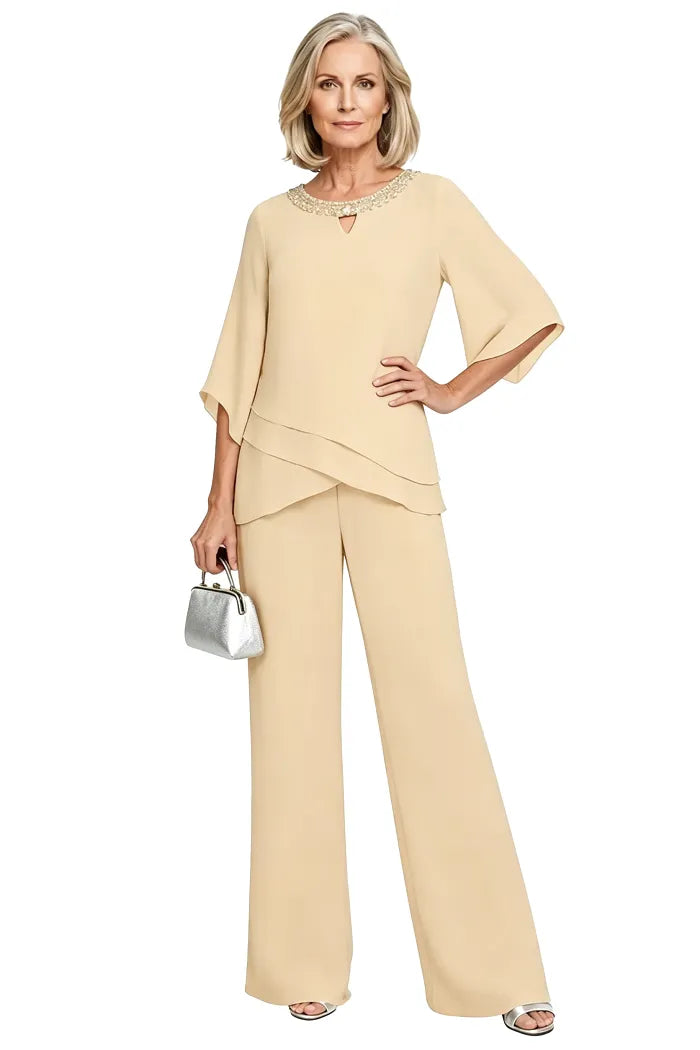 Vivienne | Sophisticated Two-Piece Pant Set