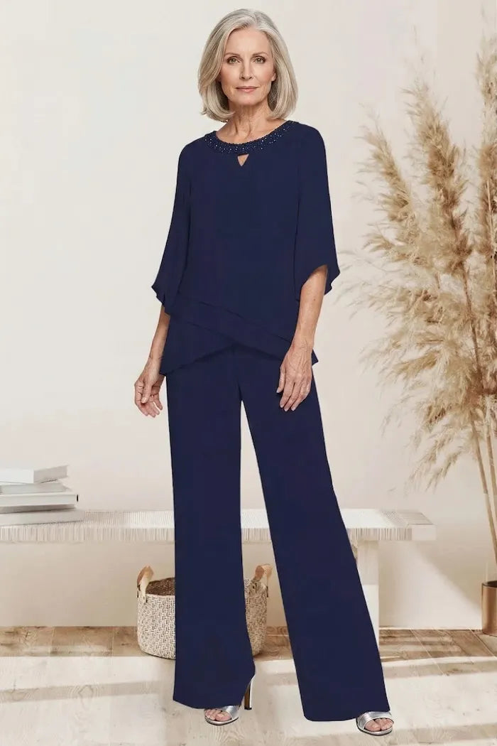 Vivienne | Sophisticated Two-Piece Pant Set