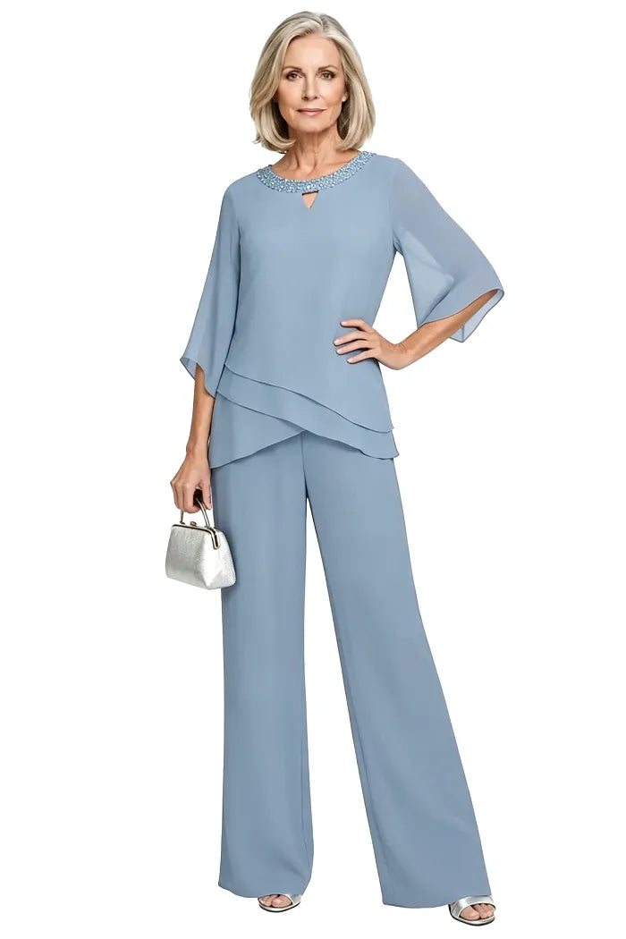 Vivienne | Sophisticated Two-Piece Pant Set