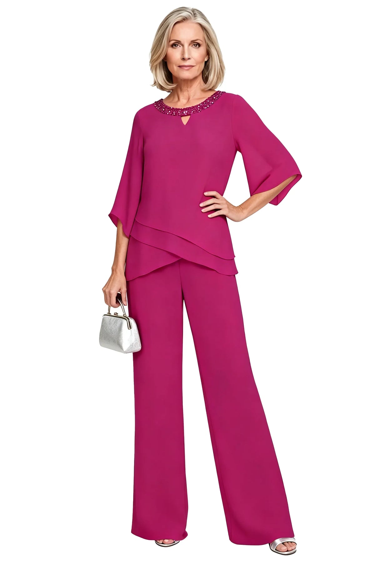 Vivienne | Sophisticated Two-Piece Pant Set