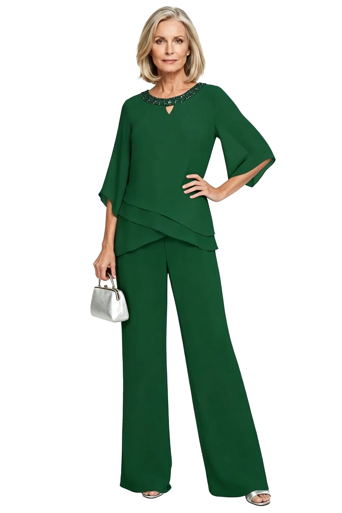 Vivienne | Sophisticated Two-Piece Pant Set