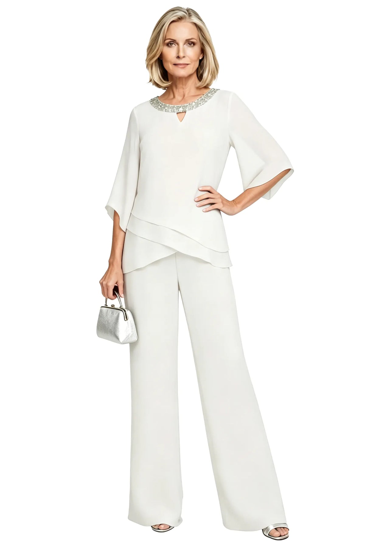Vivienne | Sophisticated Two-Piece Pant Set
