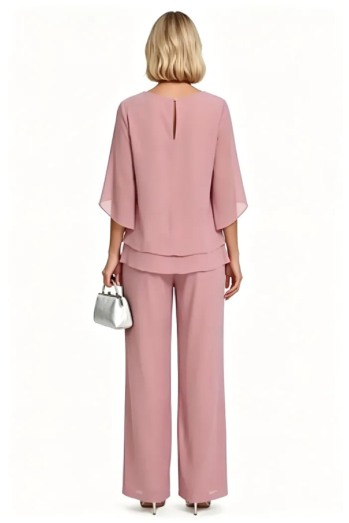 Vivienne | Sophisticated Two-Piece Pant Set