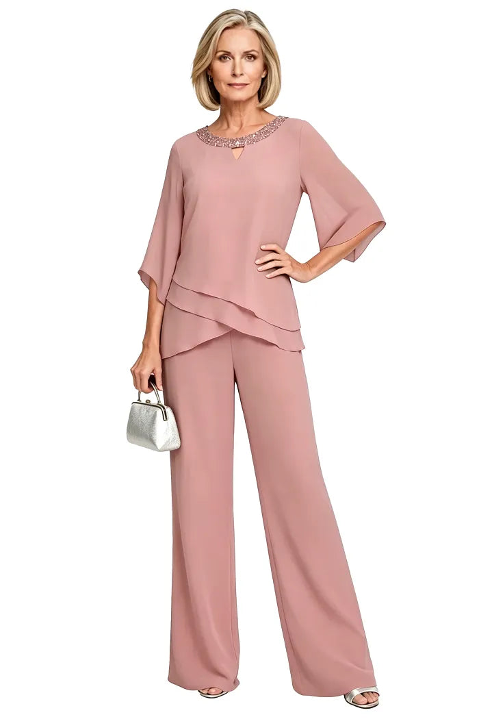 Vivienne | Sophisticated Two-Piece Pant Set