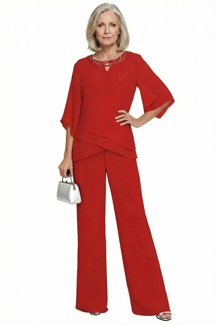 Vivienne | Sophisticated Two-Piece Pant Set