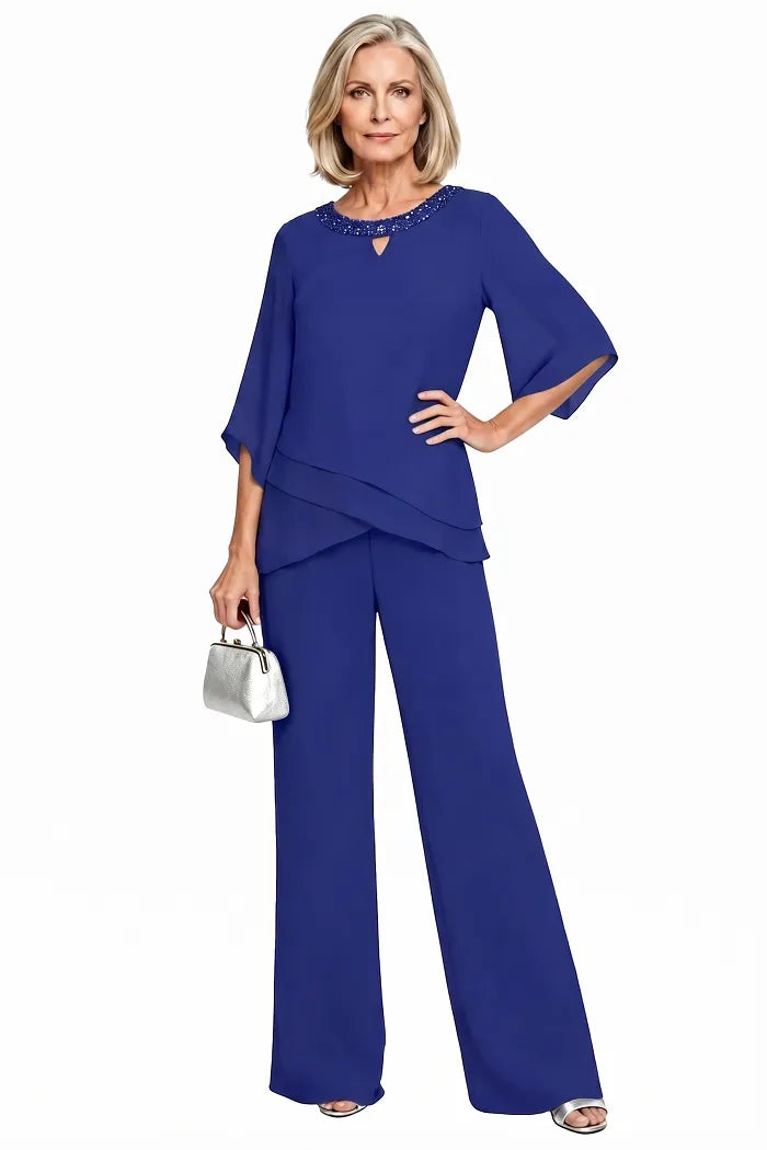 Vivienne | Sophisticated Two-Piece Pant Set