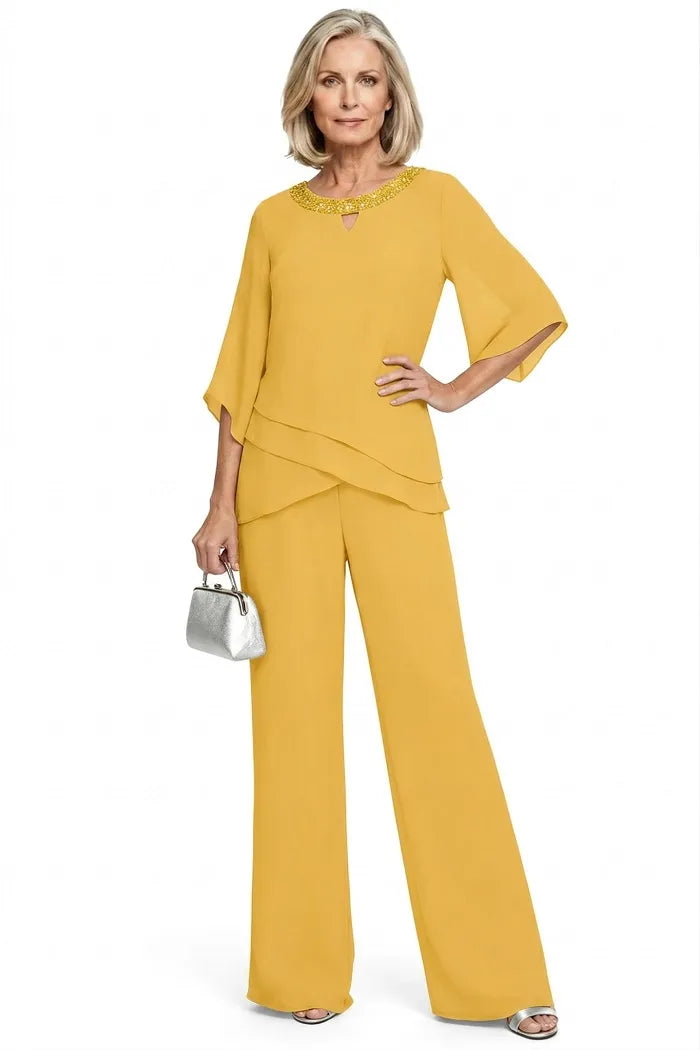 Vivienne | Sophisticated Two-Piece Pant Set