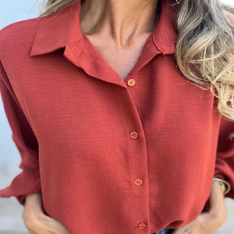 Clévarine | Elegant Button-Up Blouse