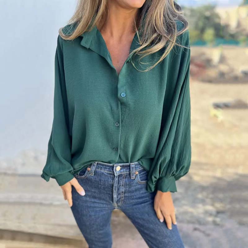 Clévarine | Elegant Button-Up Blouse