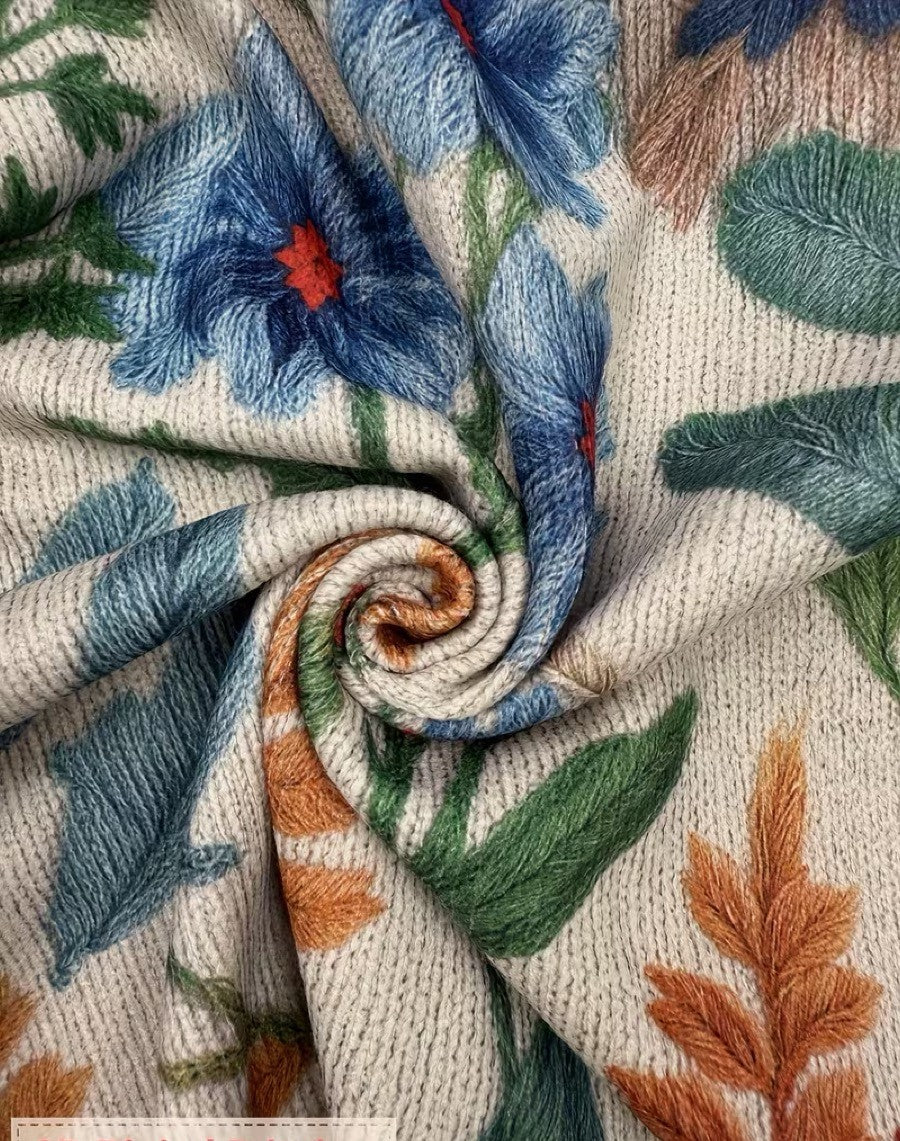 Tabitha™ | Floral Botanical Garden Zip Cardigan