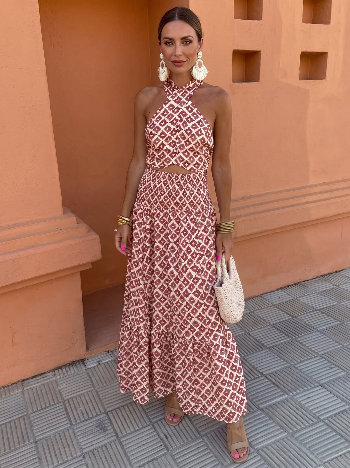 Claire | Elegant Off-the-Shoulder Set