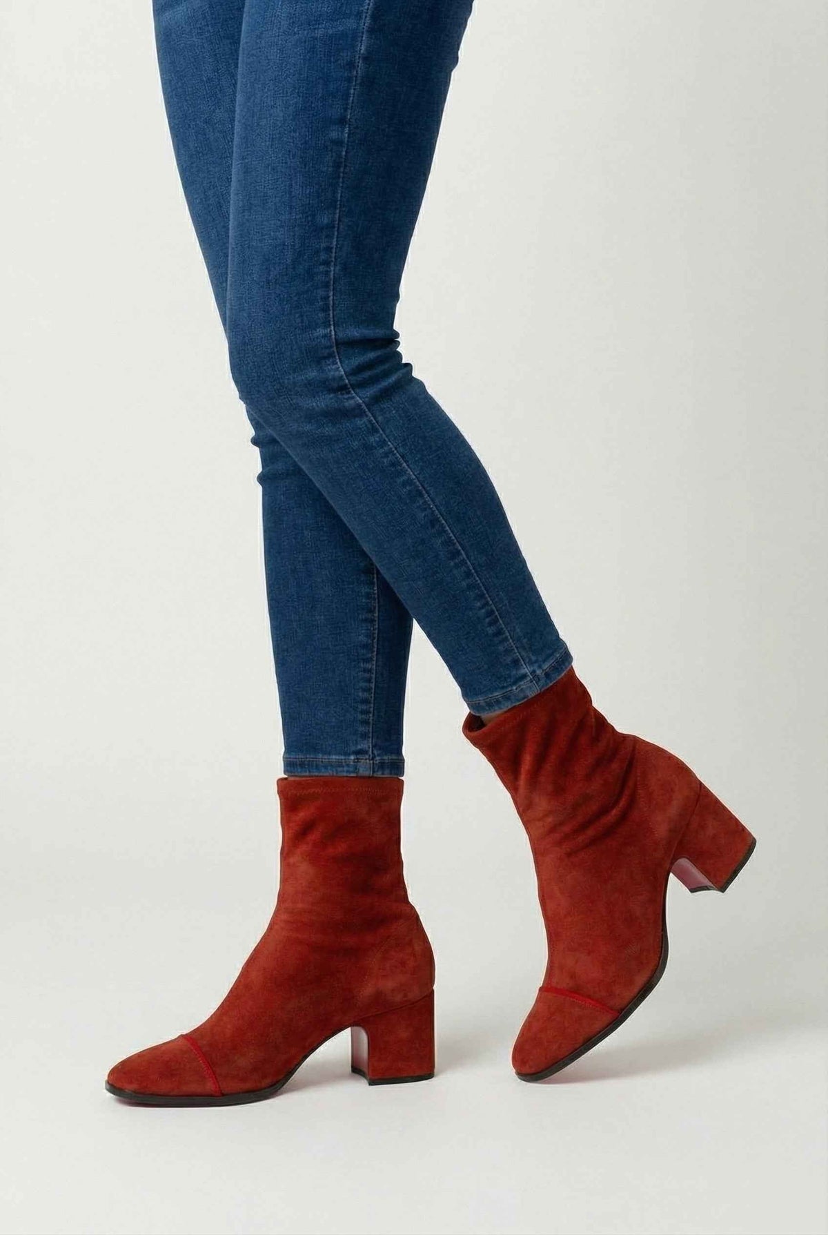 Célestine | Retro Ankle Boots with Elegant Heel
